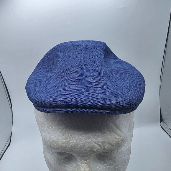 Kangol Seamless Tropic 507 Mens Cap Small Blue Lightweight Classic Flat Ivy Hat - Picture 1 of 9